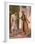 Ludovico de Varthema and the Sultana of Aden-Tancredi Scarpelli-Framed Giclee Print