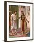 Ludovico de Varthema and the Sultana of Aden-Tancredi Scarpelli-Framed Giclee Print