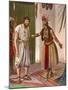 Ludovico de Varthema and the Sultana of Aden-Tancredi Scarpelli-Mounted Giclee Print