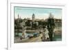 Ludwig Bridge, Munich, Germany-null-Framed Art Print