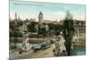 Ludwig Bridge, Munich, Germany-null-Mounted Art Print