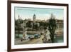 Ludwig Bridge, Munich, Germany-null-Framed Premium Giclee Print