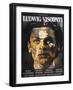 LUDWIG, French poster, Helmut Berger, Silvana Mangano, 1972-null-Framed Art Print