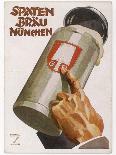 Red Cross Collection Drive, 1914-Ludwig Hohlwein-Art Print