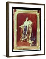 Ludwig II (1845-86) 1887-Gabriel Schachinger-Framed Giclee Print