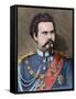 Ludwig II of Bavaria (1845-1886). King of Bavaria from 1864 Until His Death., 1885. Coloured-null-Framed Stretched Canvas