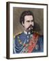 Ludwig II of Bavaria (1845-1886). King of Bavaria from 1864 Until His Death., 1885. Coloured-null-Framed Giclee Print