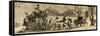 Ludwig II of Bavaria (1845-1886) Travelling in Sleigh, Germany-null-Framed Stretched Canvas