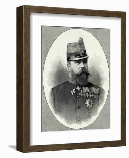 Ludwig IV Hesse-Darmstad-null-Framed Art Print