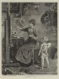 Behind the Curtain, 1880-Ludwig Knaus-Giclee Print