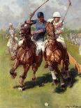 A Game of Polo, 1911-Ludwig Koch-Stretched Canvas