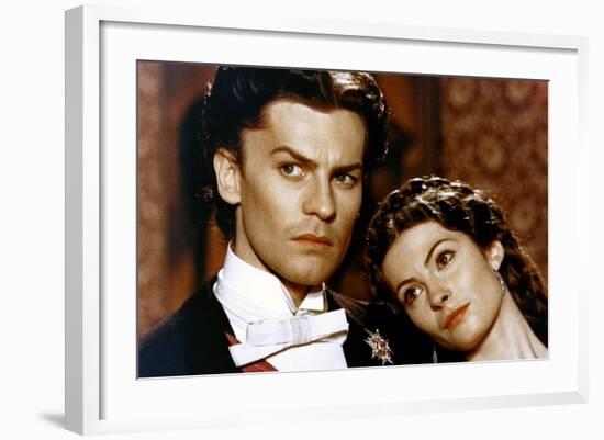 LUDWIG / LE CREPUSCULE DES DIEUX, 1972 directed by LUCHINO VISCONTI Helmut Berger and Sonia Petrova-null-Framed Photo