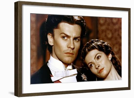 LUDWIG / LE CREPUSCULE DES DIEUX, 1972 directed by LUCHINO VISCONTI Helmut Berger and Sonia Petrova-null-Framed Photo