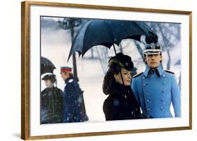 LUDWIG / LE CREPUSCULE DES DIEUX, 1972 directed by LUCHINO VISCONTI Romy Schneider and Helmut Berge-null-Framed Photo