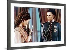 LUDWIG / LE CREPUSCULE DES DIEUX, 1972 directed by LUCHINO VISCONTI Sonia Petrova and Helmut Berger-null-Framed Photo