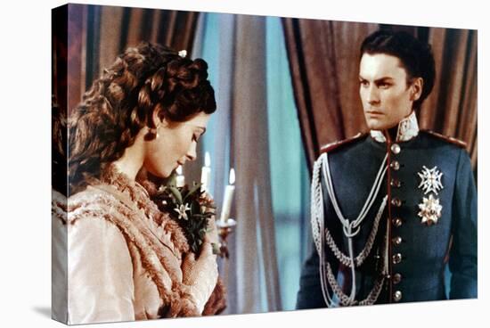 LUDWIG / LE CREPUSCULE DES DIEUX, 1972 directed by LUCHINO VISCONTI Sonia Petrova and Helmut Berger-null-Stretched Canvas