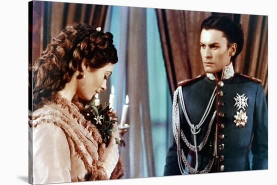 LUDWIG / LE CREPUSCULE DES DIEUX, 1972 directed by LUCHINO VISCONTI Sonia Petrova and Helmut Berger-null-Stretched Canvas