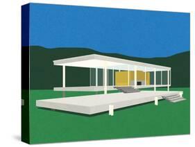 Ludwig Mies Van Der Rohe Farnsworth House-Rosi Feist-Stretched Canvas