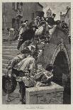 The Greek Cafe in Rome, 1856-Ludwig Passini-Giclee Print