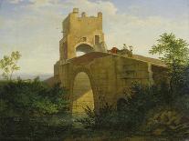Ponte Salaro Near Rome, 1830-Ludwig Richter-Giclee Print