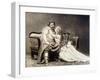 Ludwig Schnorr Von Carolsfeld and His Wife Malwina Garrigues, in Title Roles of Tristan Und Isolde-null-Framed Giclee Print