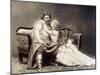 Ludwig Schnorr Von Carolsfeld and His Wife Malwina Garrigues, in Title Roles of Tristan Und Isolde-null-Mounted Giclee Print