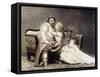 Ludwig Schnorr Von Carolsfeld and His Wife Malwina Garrigues, in Title Roles of Tristan Und Isolde-null-Framed Stretched Canvas