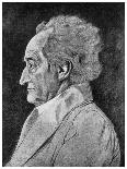 Goethe, German Poet, 19th Century-Ludwig Sebers-Giclee Print