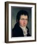 Ludwig Van Beethoven (1770-1827), 1804-Willibrord Joseph Mahler-Framed Giclee Print