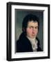 Ludwig Van Beethoven (1770-1827), 1804-Willibrord Joseph Mahler-Framed Giclee Print