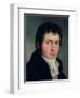 Ludwig Van Beethoven (1770-1827), 1804-Willibrord Joseph Mahler-Framed Giclee Print