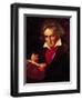Ludwig Van Beethoven (1770-1827) Composing His "Missa Solemnis"-Joseph Karl Stieler-Framed Giclee Print