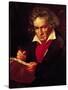 Ludwig Van Beethoven (1770-1827) Composing His "Missa Solemnis"-Joseph Karl Stieler-Stretched Canvas