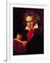 Ludwig Van Beethoven (1770-1827) Composing His "Missa Solemnis"-Joseph Karl Stieler-Framed Giclee Print