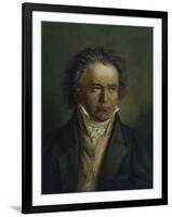 Ludwig Van Beethoven, 1816/1818-Joseph Karl Stieler-Framed Giclee Print