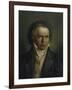 Ludwig Van Beethoven, 1816/1818-Joseph Karl Stieler-Framed Giclee Print