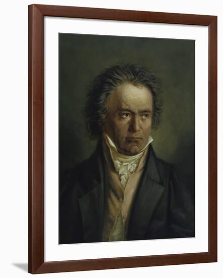 Ludwig Van Beethoven, 1816/1818-Joseph Karl Stieler-Framed Giclee Print