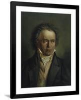 Ludwig Van Beethoven, 1816/1818-Joseph Karl Stieler-Framed Giclee Print