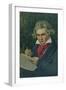 Ludwig Van Beethoven, 19th Century-Joseph Karl Stieler-Framed Giclee Print