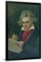 Ludwig Van Beethoven, 19th Century-Joseph Karl Stieler-Framed Giclee Print