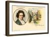 Ludwig van Beethoven and Birthplace-null-Framed Art Print