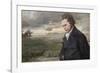 Ludwig Van Beethoven Beethoven out for a Walk on a Windy Day-H. Wulff-Framed Photographic Print