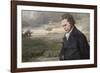 Ludwig Van Beethoven Beethoven out for a Walk on a Windy Day-H. Wulff-Framed Photographic Print