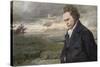 Ludwig Van Beethoven Beethoven out for a Walk on a Windy Day-H. Wulff-Stretched Canvas