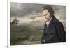 Ludwig Van Beethoven Beethoven out for a Walk on a Windy Day-H. Wulff-Framed Photographic Print