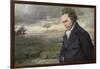 Ludwig Van Beethoven Beethoven out for a Walk on a Windy Day-H. Wulff-Framed Photographic Print