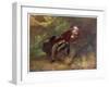 Ludwig Van Beethoven Beethoven Sitting in Some Woods-null-Framed Art Print