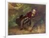 Ludwig Van Beethoven Beethoven Sitting in Some Woods-null-Framed Art Print