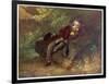 Ludwig Van Beethoven Beethoven Sitting in Some Woods-null-Framed Art Print