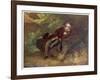 Ludwig Van Beethoven Beethoven Sitting in Some Woods-null-Framed Art Print